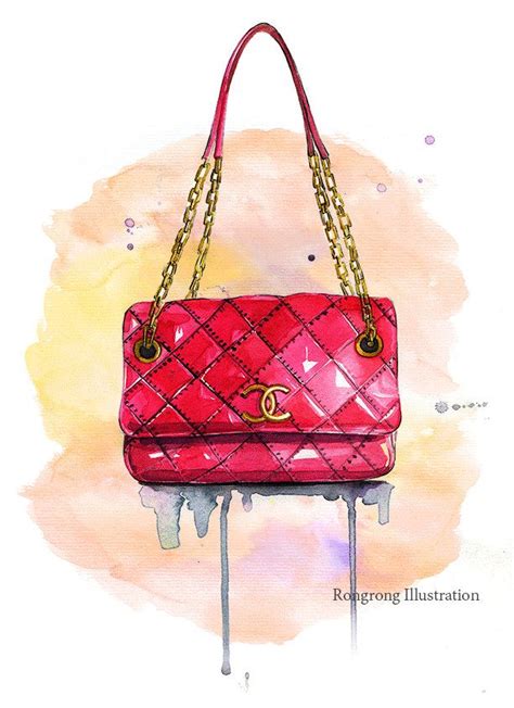 bolso chanel dibujo|bolsos chanel originales.